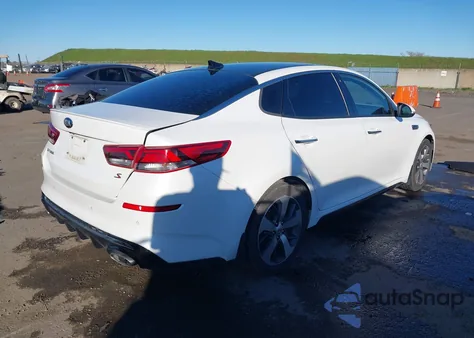 2019 Kia Optima S из США, поврежденный, VIN 5XXGT4L39KG363613